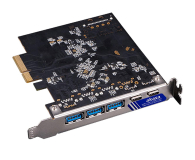 Akasa Adaptera, 2x USB 3.1 Typ C, 3x USB 3.1 Typ A, 10 GB/s - 1127179 - zdjęcie 2